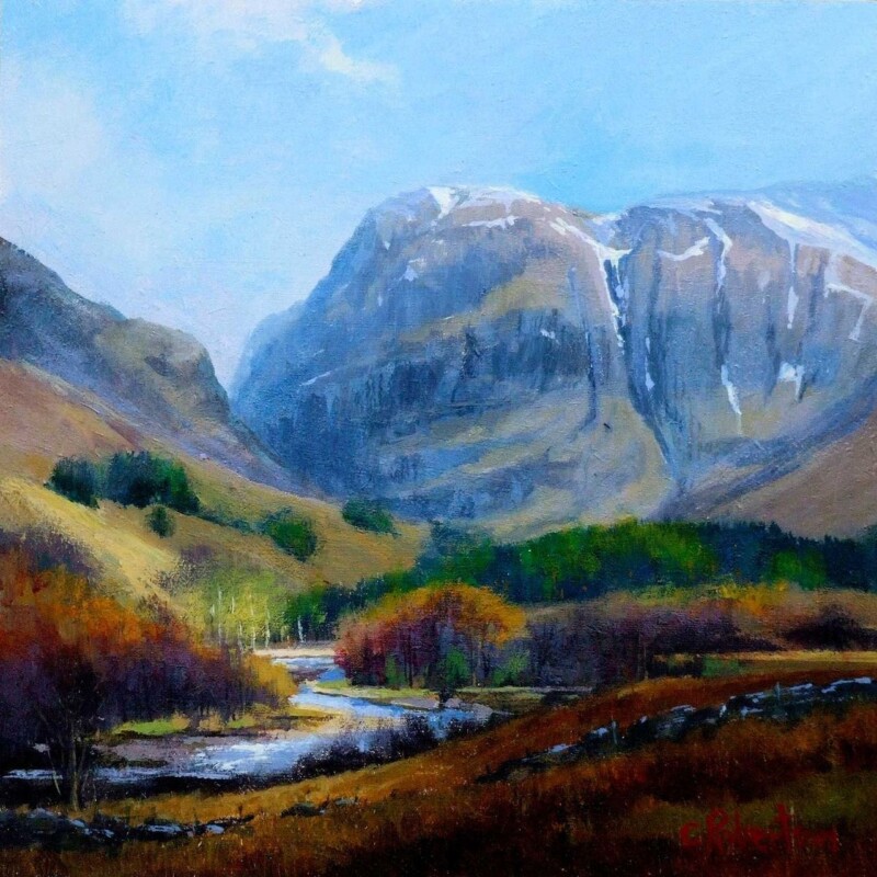 Bidean Nam Bian, Glencoe and the Challenge of Art for Slate Floors